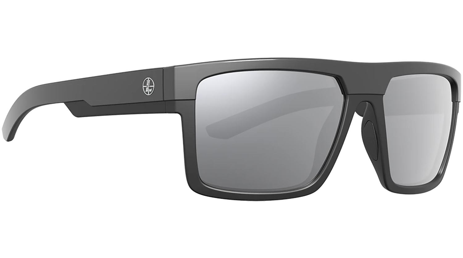 Leupold 179102 Performance Wear Becnara Shadow Gray Flash Lens Polycarbonate Matte Black/Gloss Black Frame