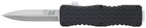 Schrade 1135967 Uproar D/A OTF Bayonet Plain Satin D2 Steel Blade 4.25" Aluminum Handle