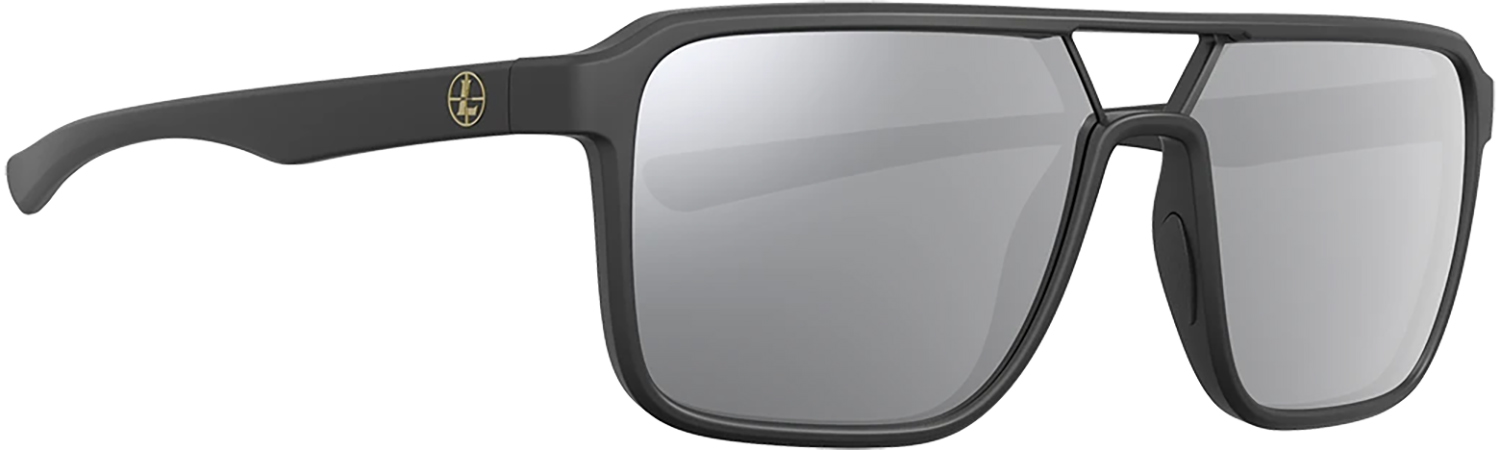 Leupold 182672 Performance Wear Bridger Shadow Gray Flash Lens Polycarbonate Matte Black Frame