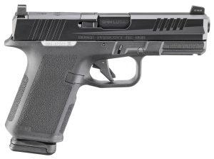 Ruger 19415 RXM  9mm Luger 15+1 4" Black FNC Nitride Alloy Steel Barrel & Optic Ready/Serrated Slide, Black Polymer Frame w/Accessory Rail, Textured Grip
