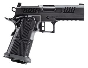 Alpha Foxtrot AA39X4CID-XDBK13 AF1911 Romulus 45 ACP 13+1 4.25" Black DLC Stainless Steel Bull Barrel, Optic Ready/Serrated Slide & Frame w/Beavertail & Picatinny Rail, RMR/RMSc Footprint