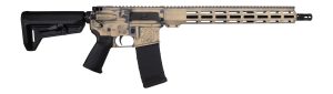 Shark Coast Tactical 300-097-1000-02 Hold Fast 5.56 NATO 30+1 16" Black Melonite Threaded Barrel, Aluminum Receiver w/Picatinny Rail, M-LOK Handguard, Magpul MOE SL Black Polymer Stock, Magpul MOE Gri