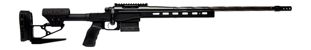 Horizon Firearms HRF-VAD-7PRC-22R Vandal DM 7mm PRC 22" Black Chrome Spiral Fluted Threaded Barrel, Black Chrome Receiver w/Picatinny Rail, ARCA Rail, Black Anodized XLR Element 4.0 Aluminum Stock, Po