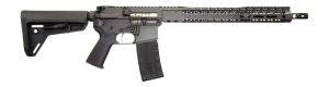 Black Rain Ordnance SSP300BLKSMK SSP  300 Blackout 30+1 16" Black Nitride Threaded Barrel, Smoke Cerakote Aluminum Receiver w/Picatinny Rail, Magpul MOE SL Black Polymer Stock, Black Magpul Grip