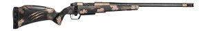 Fierce Firearms RIVSCX25CM20BDS Carbon Rival XP 2.0 25 Creedmoor 20" Smoked Bronze Cerakote Spiral Fluted Stainless Steel Barrel & Drilled & Tapped Receiver, Desert Shadow Camo Adj Comb Carbon Fiber S