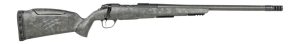 Fierce Firearms  CT Rage LR Full Size 6.5 PRC 4+1 22" Carbon Fiber Match Grade Threaded Barrel, Black Cerakote Titanium Drilled & Tapped Receiver, Picatinny Rail Forend, Carbon Matrix Push Button Adj