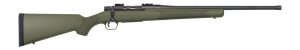 Mossberg 28080 Patriot 450 Bushmaster 4+1 20" Matte Blued Threaded Barrel, OD Green Synthetic Stock