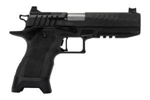 Oa Defense  2311  Full Size 9mm Luger 17+1 5" Stainless Barrel, Black Steel Optic Ready/Serrated Slide, Black Aluminum Frame w/Picatinny Rail, Black Polymer Grip, Ambidextrous