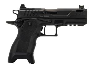 Oa Defense  2311 Pro w/Plus Kit Compact Frame 9mm Luger 17+1 4.25" Black DLC Black Steel Optic Ready/Serrated Slide, Black Aluminum Frame w/Picatinny Rail, Black Polymer Grip, Ambidextrous