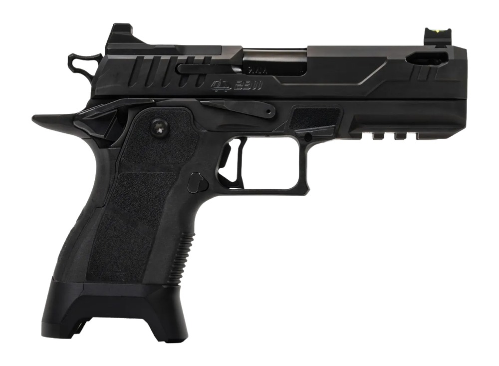 Oa Defense 2311 Pro w/Plus Kit Compact Frame 9mm Luger 17+1 4.25" Black DLC Black Steel Optic Ready/Serrated Slide, Black Aluminum Frame w/Picatinny Rail, Black Polymer Grip, Ambidextrous