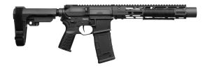 CMMG 30A0ED0-AB Zeroed Banshee Mk4 300 Blackout 30+1 6.50" Black Nitride Threaded Barrel, Black Armor Cerakote Aluminum Receiver w/Picatinny Rail, M-LOK Handguard, Black Polymer CMMG RipBrace, CMMG Ze
