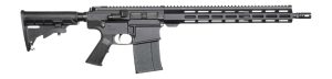 Andro Corp Industries 30816DBFORGED ACI-10 Divergent 308 Win 20+1 16" Black Nitride Threaded Barrel, Black Cerakote Aluminum Receiver w/Picatinny Rail, M-LOK Handguard, M4 Black Polymer Stock, A2 Grip