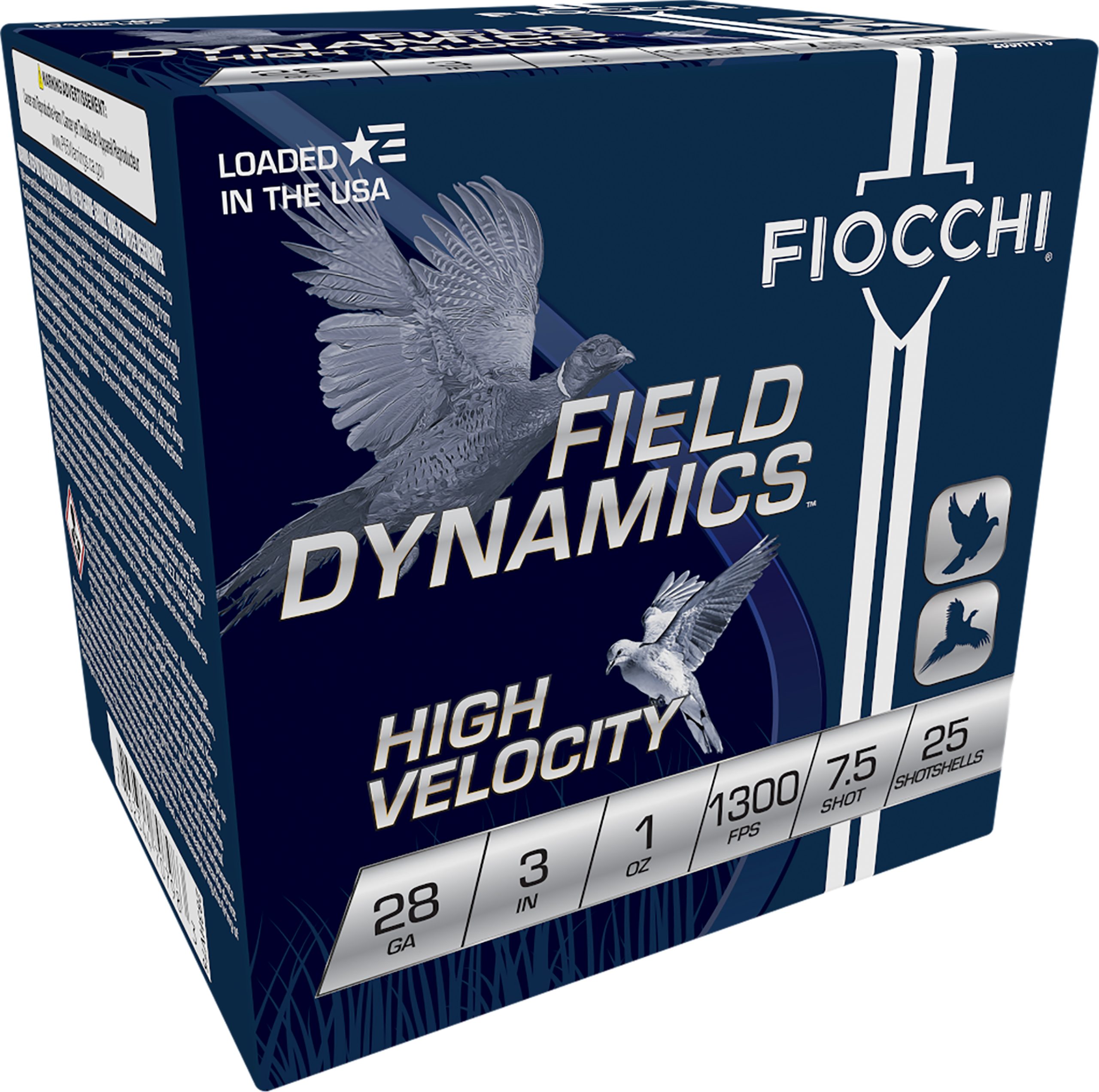 FIO 28G HV 2.75-.75-7.5 25RD
