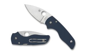 SPYDERCO LIL NATIVE G-10 2.42" BLUE