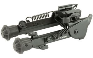 UTG SPR DTY BIPOD W/QD LVR MNT 6"-8"