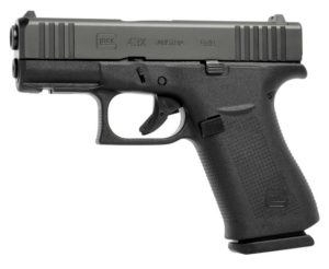 GLOCK G43X 9MM BLK 3.39" 15+1 FS FR