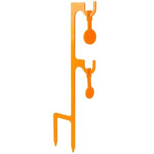 Champion Rimfire Double Target Hanger and Two Targets Orange