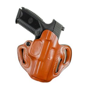 DeSantis #002 Speed Scabbard OWB Holster for Colt 1911 4-4.25" Tan RH