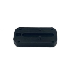 Jebs Low Profile Red Dot Mount for Trijicon RMR- Holosun H5407/H5507C/H5508T Black
