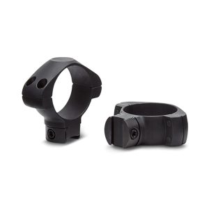 Konus 2-Piece Steel Riflescope Rings for Airguns & .22 Rails 30mm Low Black