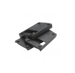 Leupold Deltapoint Pro Dovetail Aluminum Handgun Mount (Replaces Rear Iron Sight)  CZ 75 Matte Black