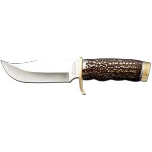 Uncle Henry Next Gen Fixed Knife 5-1/2" Clip Point Blade Stagalon