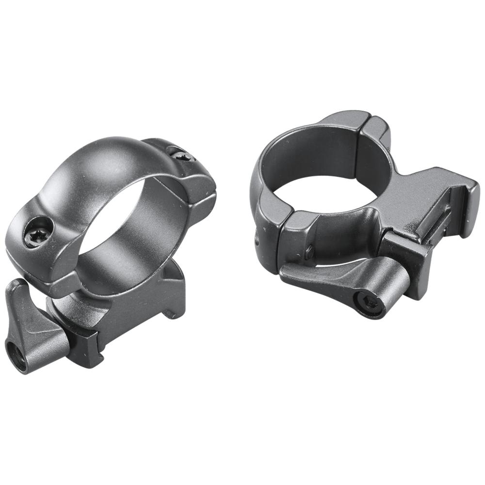 Weaver Grand Slam Leaver-Lok Top Mount Steel Scope Rings 30mm High Matte