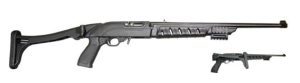 Ruger 10/22 Tactical Folding Stock - Black Polymer