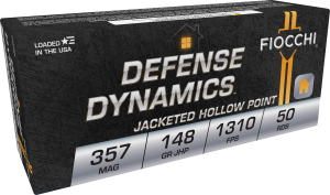 FIOCCHI 357MAG 142GR JHP 50RD BX 1000RD CSE