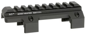 Midwest Industries MIMP5OR HK MP5 and Clones Top Picatinny Rail  Black Anodized 0 MOA