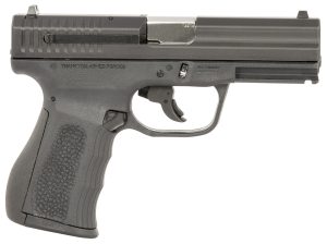 FMK G9C1G2BSSCMS 9C1 G2 *CA/MA Compliant Compact Frame 9mm Luger 10+1 3.87" Black Stainless Steel Barrel, Black Serrated Carbon Steel Slide, Black Polymer Frame w/Picatinny Rail, Black Backstrap Grip