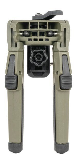 Savage Arms 56451 Sling Swivel Bipod  7.20"-10" High Green Polymer