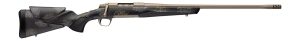 Browning 036142297 X-Bolt 2 Speed HD Full Size 300 PRC 3+1 26" Smoked Bronze Cerakote Fluted Threaded Barrel, Smoked Bronze Cerakote Steel Drilled & Tapped Receiver, Bronze/Gray Camo w/Black Overmold