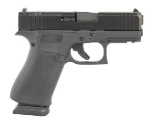 Glock UX4350203FRMOS G43X MOS 9mm Luger 15+1 3.41" Black GMB Barrel, Black Steel Serrated w/Optic Slide, Black Polymer Frame w/Accessory Rail, Ambidextrous, USA Made