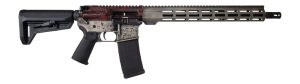 Shark Coast Tactical 300-054-1000-04 Bushido  5.56 NATO 30+1 16" Black Nitride Threaded Barrel, Engraved Aluminum Receiver w/Picatinny Rail, M-LOK Handguard, Magpul Collapsible Black Polymer Stock, Ma