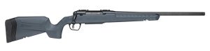 Savage Arms 33126 Axis 2  243 Win 4+1 20" Matte Black Carbon Steel Threaded Barrel, Drilled & Tapped Receiver, Gray Fixed w/Pistol Grip Synthetic Stock, Right Hand