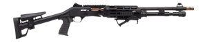 Panzer Arms PAM4NCSBBTMFSS M4 Pro AI Semi-Auto 3" 5+1 18.50" Black Ported Barrel, Black Aluminum Receiver w/Picatinny Rail, Skeleton Stock