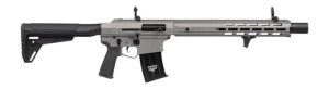 Panzer Arms PAAR12PROGLF AR12 Pro-L Semi-Auto 3" 5+1 18.50" Black Barrel, Tactical Gray Cerakote Aluminum Receiver w/Picatinny Rail, M-LOK Handguards, Gray Synthetic Stock, Black Polymer Grip