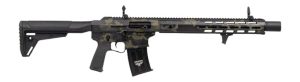 Panzer Arms PAAR12PROBMLF AR12 Pro-L Semi-Auto 3" 5+1 18.50" Black Barrel, Multicam Aluminum Receiver w/Picatinny Rail, M-LOK Handguards, Gray Synthetic Stock, Black Polymer Grip