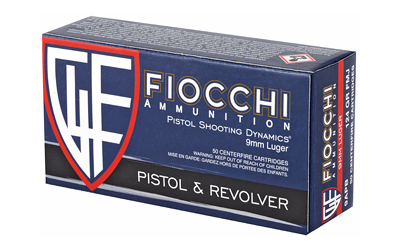 FIOCCHI 9MM 124GR FMJ 50/1000 - Image 3