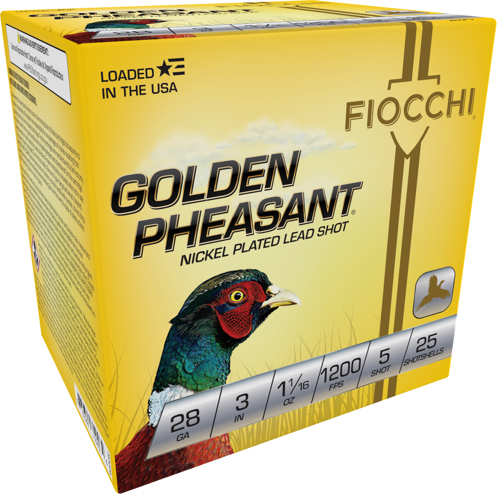 FIO GOLDEN PHEASANT 28GA #5 3 1 1/16OZ 25/10