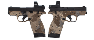 SMITH & WESSON BODYGUARD 2.0 CHOCOLATE CHIP M.S. W/ RFX1 OPTIC 380ACP PISTOL 2.75" 1-10RD 1-12RD