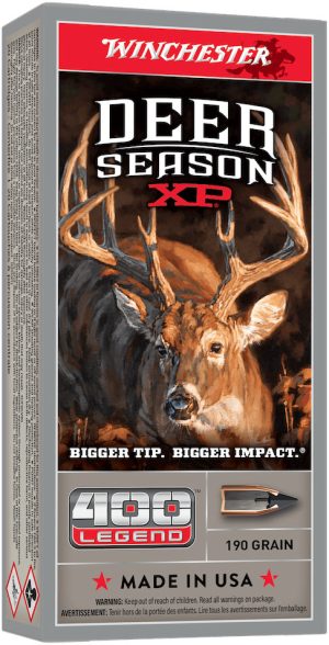 WIN 400LGND 190GR DEER XP 20RD