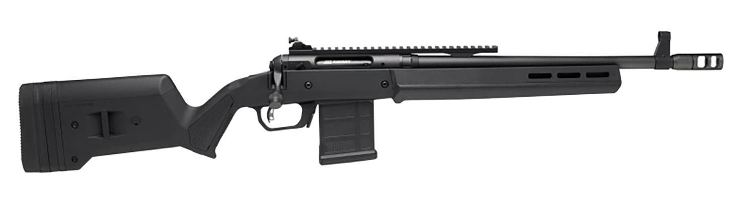 Savage Arms 58178 110 Scout Full Size 450 Bushmaster 5+1 16.50" Matte Black Threaded Barrel, Picatinny Rail Carbon Steel Receiver, Black Magpul Hunter Synthetic Stock,