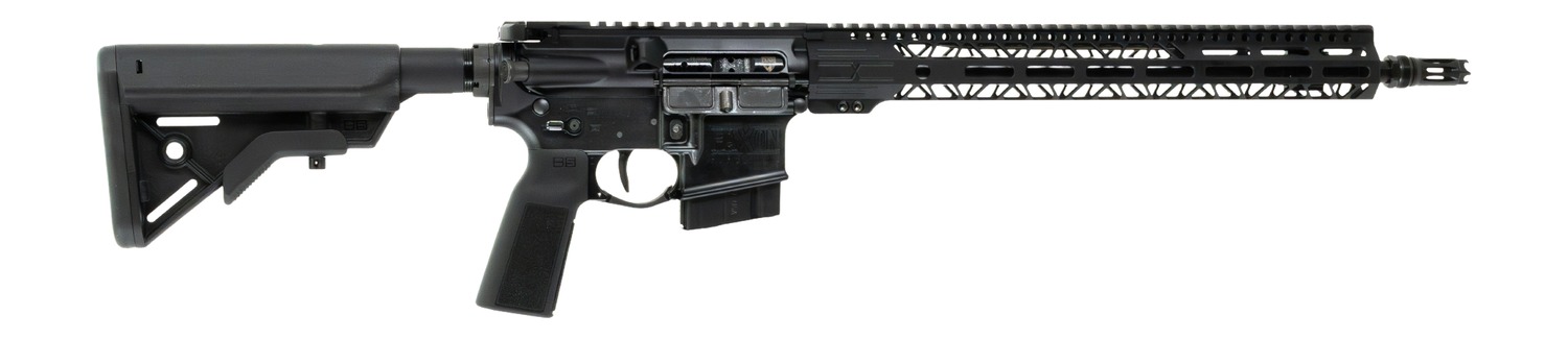 Faxon Firearms FXPRO65G16GA15 Pro 6.5 Grendel 10+1 16" Black Match Grade Threaded Barrel, Black Aluminum Receiver w/Picatinny Rail, M-LOK Handguard, B5 Bravo Black Synthetic Stock, B5 Grip