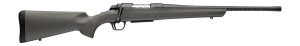 Browning 035845224 AB3 Pro SPR Full Size 270 Win 4+1 18" Matte Blued Spiral Fluted Threaded Barrel, Matte Blued Drilled & Tapped Receiver, Gray/Green Fixed Synthetic Stock