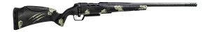 Fierce Firearms ROGSCMX22CM18BF Carbon Mini Rogue XP 22 Creedmoor 3+1 18" Carbon Fiber Match Grade Barrel, Black DLC Stainless Steel Drilled & Tapped Receiver, Forest Camo Push Button Adj Cheek Piece