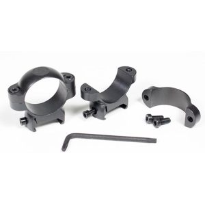 Leupold 2-Piece LRW Cross-Slot Steel Scope Rings 30mm Medium - Matte