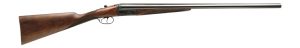 Dickinson LLC Estate Break Open 2.75" 2rd 28" Side By Side Barrel, True Bone-Charcoal Case Hardening Receiver, English Style Turkish Walnut Stock